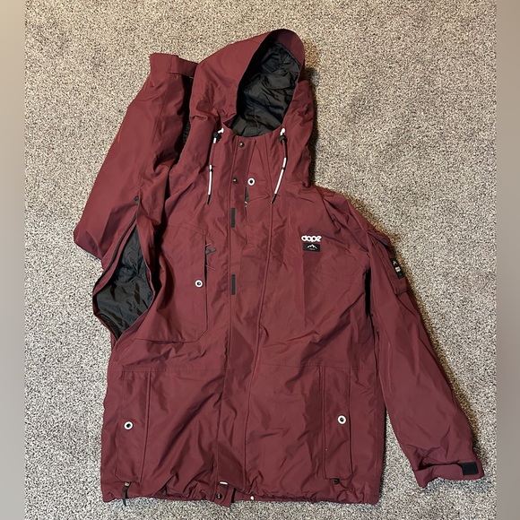 Dope Jacket - Adept - Burgundy - Men’s 2XL - Picture 2 of 16